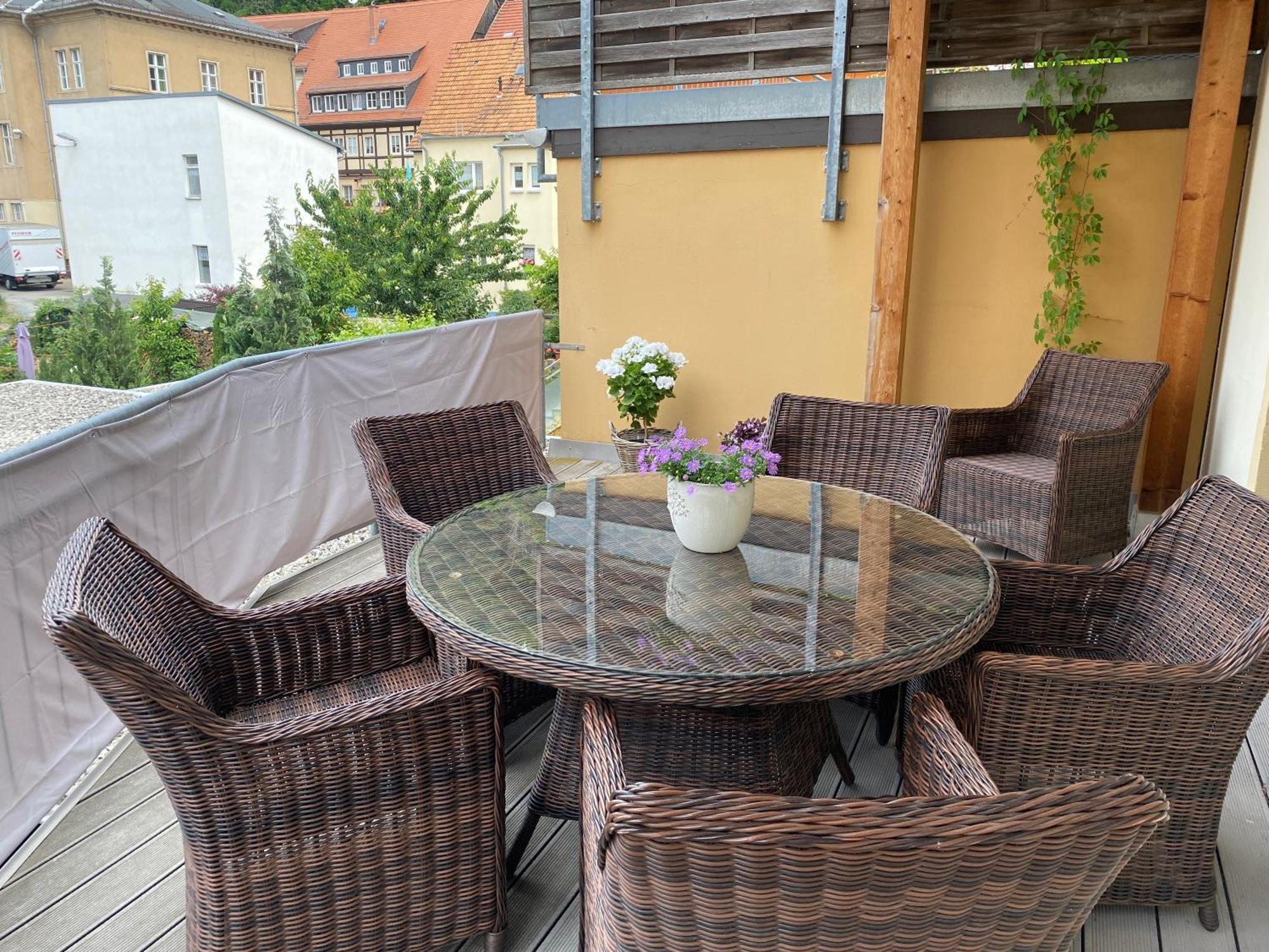 Apartmenthaus Zentral Bad Schandau Luaran gambar